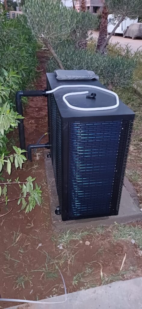 Pompe à chaleur full inverter pour chauffage piscine